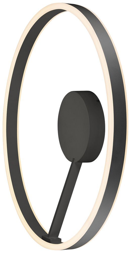 LED-Decken-/Wandleuchte SLV ONE 60 CW 23W 550lm 927/930 DIM Ø600 schwarz