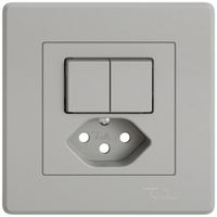 UP-Montageset EDIZIO.liv SNAPFIX® für Kombi.T13 mit 2 Druckknöpfen hgu