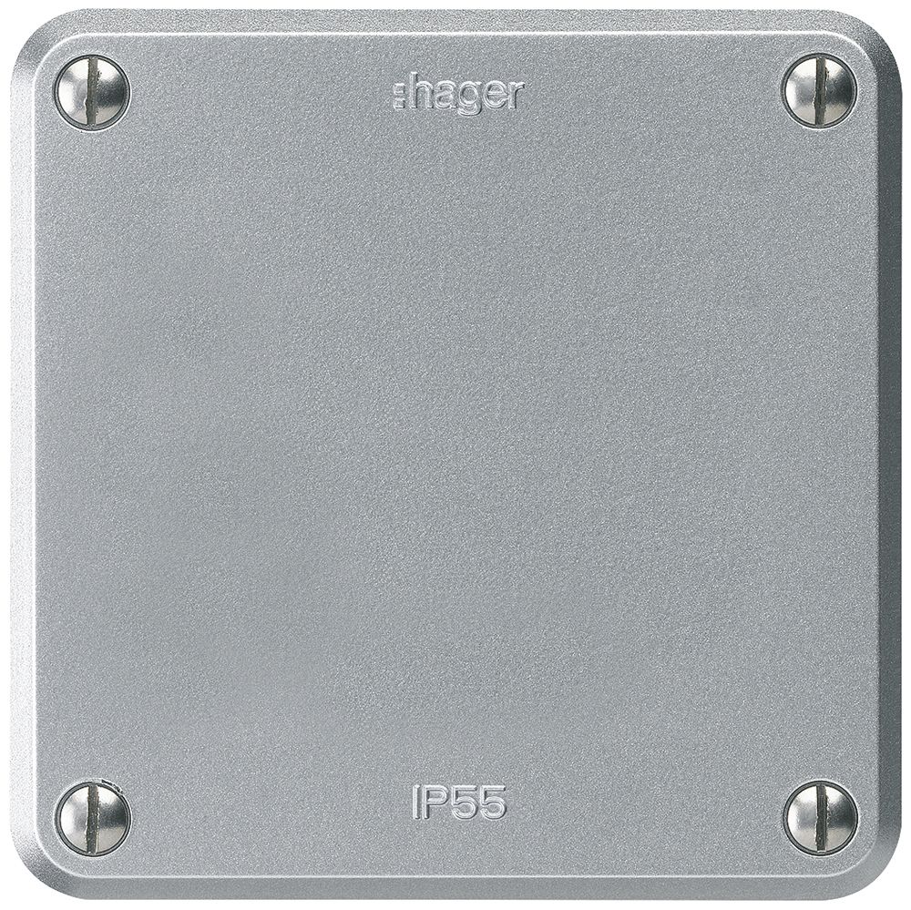 UP-Blindabdeckung robusto IP55 aluminium