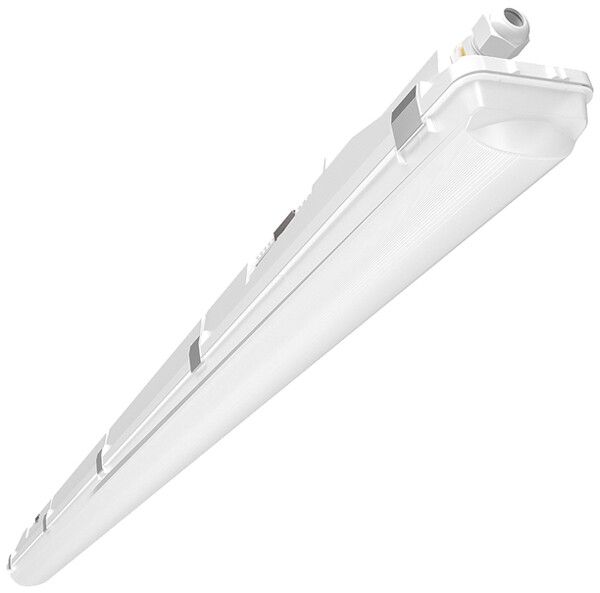 LED-Feuchtraumleuchte ESYLUX OLIVIA-2 46W 6800lm 4000K 3h IP66 hellgrau