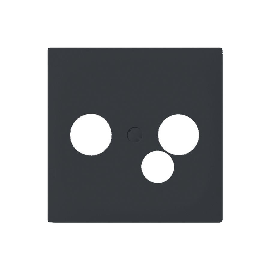 Frontrahmen SIDUS zu Dose TV-R-Daten anthrazit