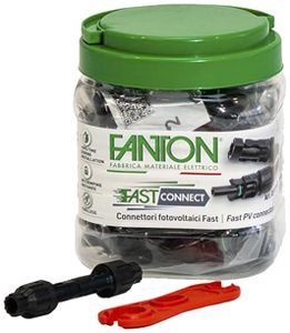 Steckverbinder-Set MC4 Plica Fanton FAST FMC4 Stecker und Buchse