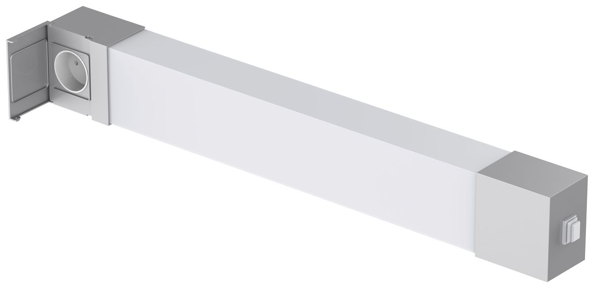 Applique LED DOTLUX TRENDOsocket 9W 1150lm 3000…5700K IP44 599mm blanc