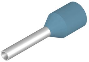 Estremità di cavo Weidmüller H isolata 0.75mm² 8mm 3.4mm blu chiaro sciolto