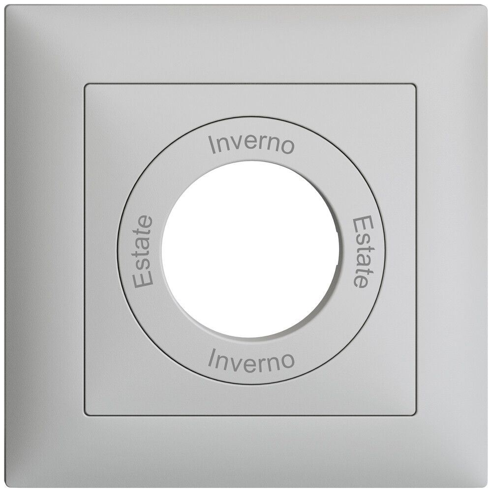 Frontset Estate-Inverno-Estato -Inverno EDIZIOdue 88×88 hellgrau