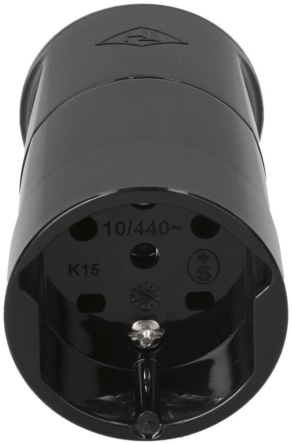 Prise mobile MH TH T15 3L+N+PE 10A 400/250V horizontale pour câble Ø8…12.5mm no