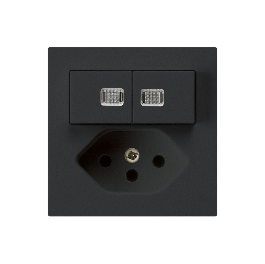 UP-Leuchtkombination 1/3+3/1P+T13 schwarz kallysto 2 Linsen