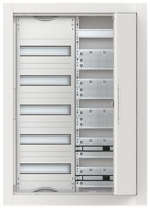 Distributeur ENC ABB ComfortLine 5 rangées 60UM avec porte 615×864×125mm