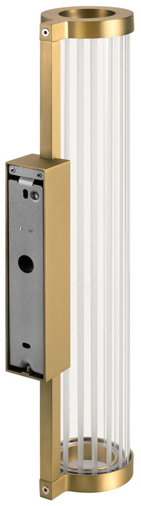 Applique LED SLV QUIMERA 8.2W 320lm 927/930 REG Ø76×413mm ottone