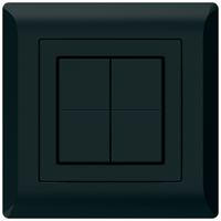 Funktaster Friends of Hue KLI, 4×, 92×92mm, klebend, schwarz