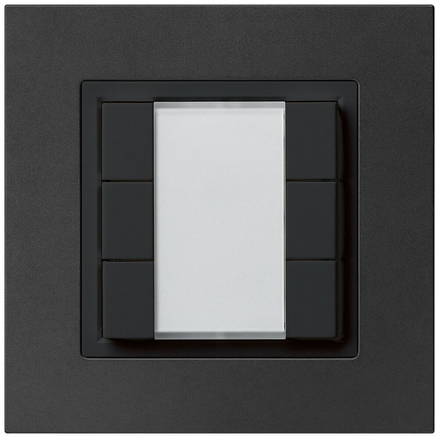 Poussoir universel ENC 6×kallysto.pro avec LED noir