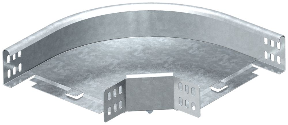 Gomito 90° Bettermann 60×100mm inossidabile