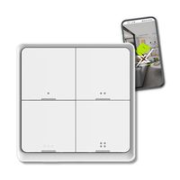 Funktaster 4-Kanal KnockautX, by BRELAG