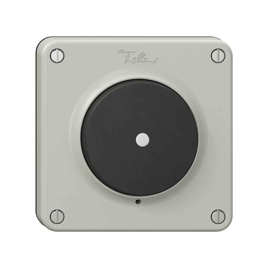 Couvercle NEVO, p.interrupteur à poussoir&contact à poussoir lum. membr.no, grc