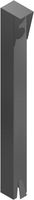 Anschlusssäule Woertz einseitig 100×100×1000mm Ø2×68mm Stahl