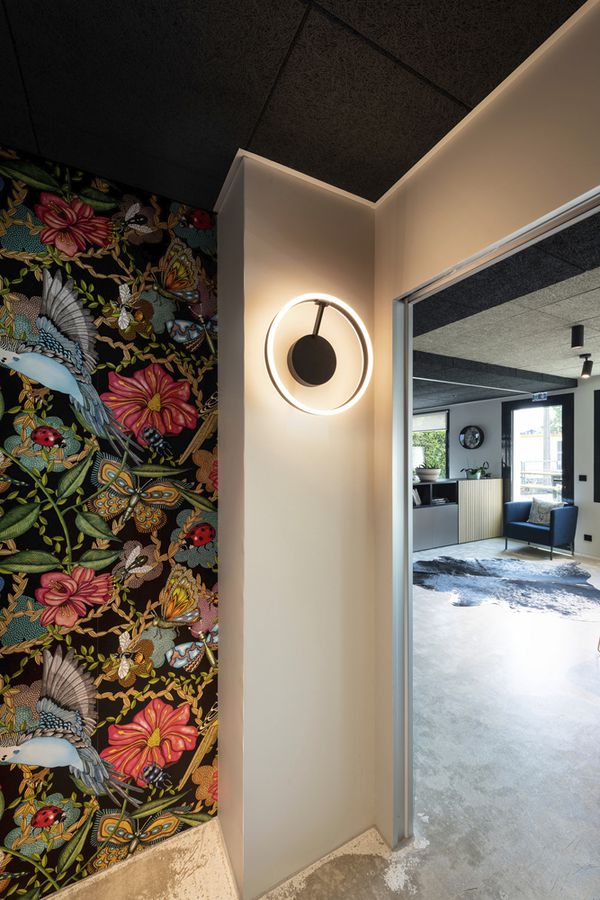 LED-Decken-/Wandleuchte SLV ONE 40 CW 14W 450lm 927/930 DIM Ø400 schwarz