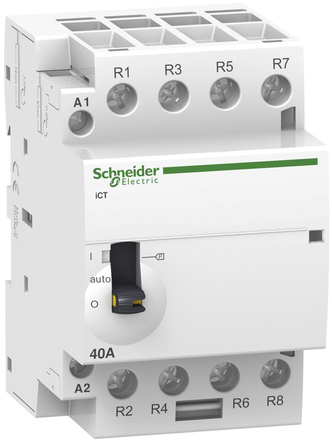 Installationsschütz Schneider Electric CT 4P 43A 220…240V AC 4S