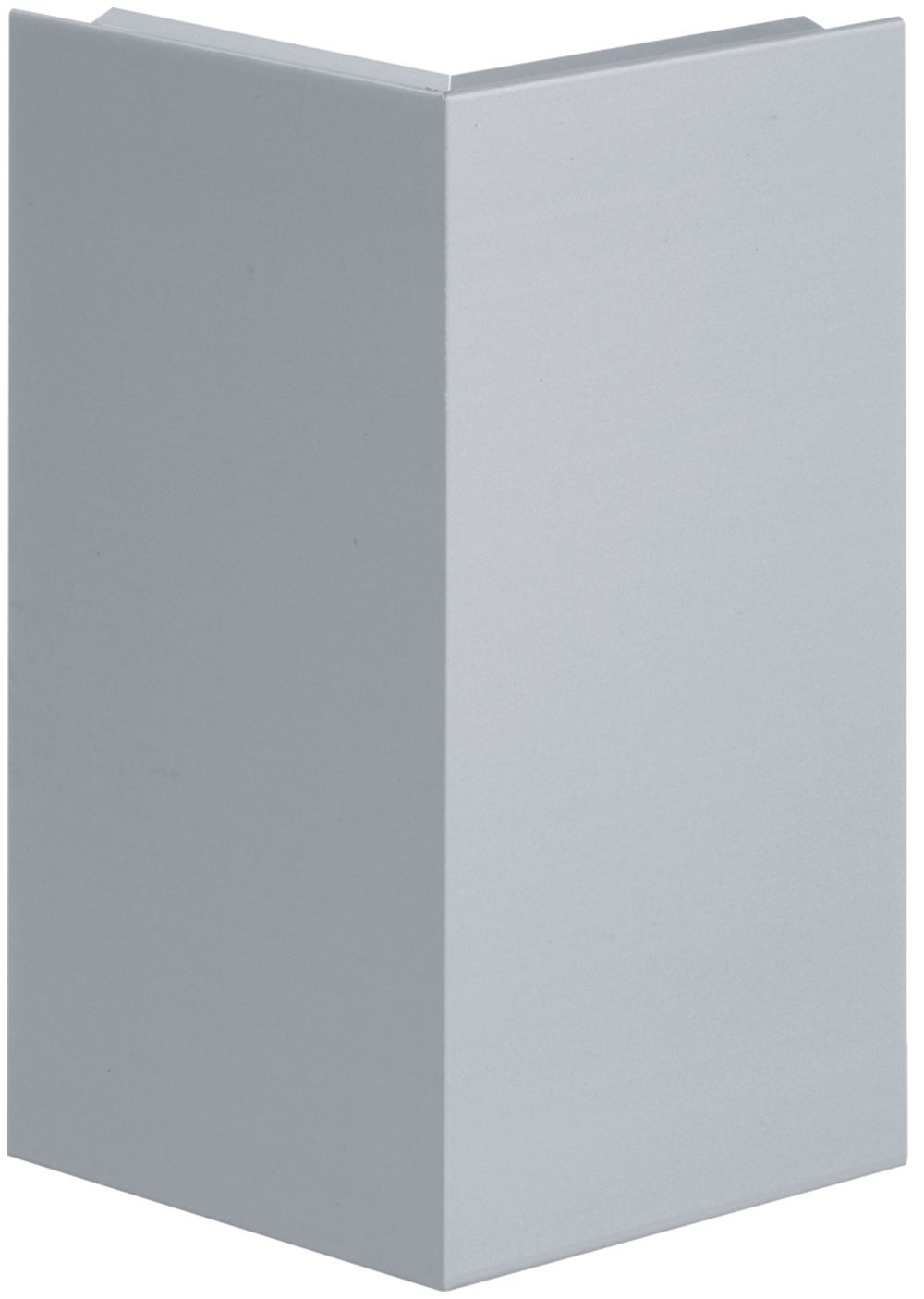 Deckel für Ausseneck Hager BRA 120 alu