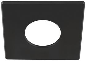 Abdeckring SLV UNIVERSAL IP65 Kunststoff 88×88×3.5mm schwarz