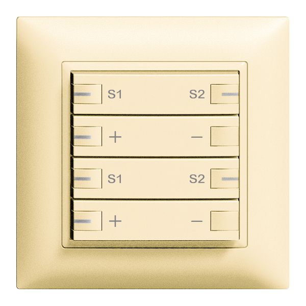 Varialuce INC ZEP 2c/4t staz c/sec. scena LED EDIZIOdue vanille