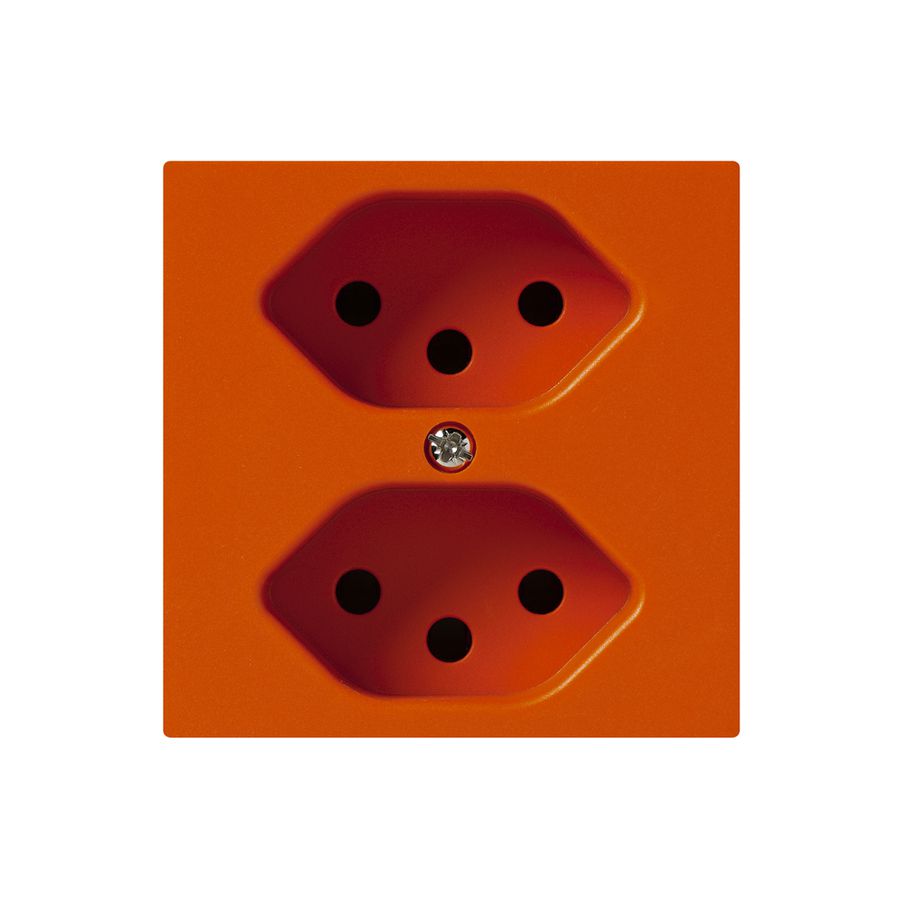 UP-Steckdose kallysto 2×T13 orange
