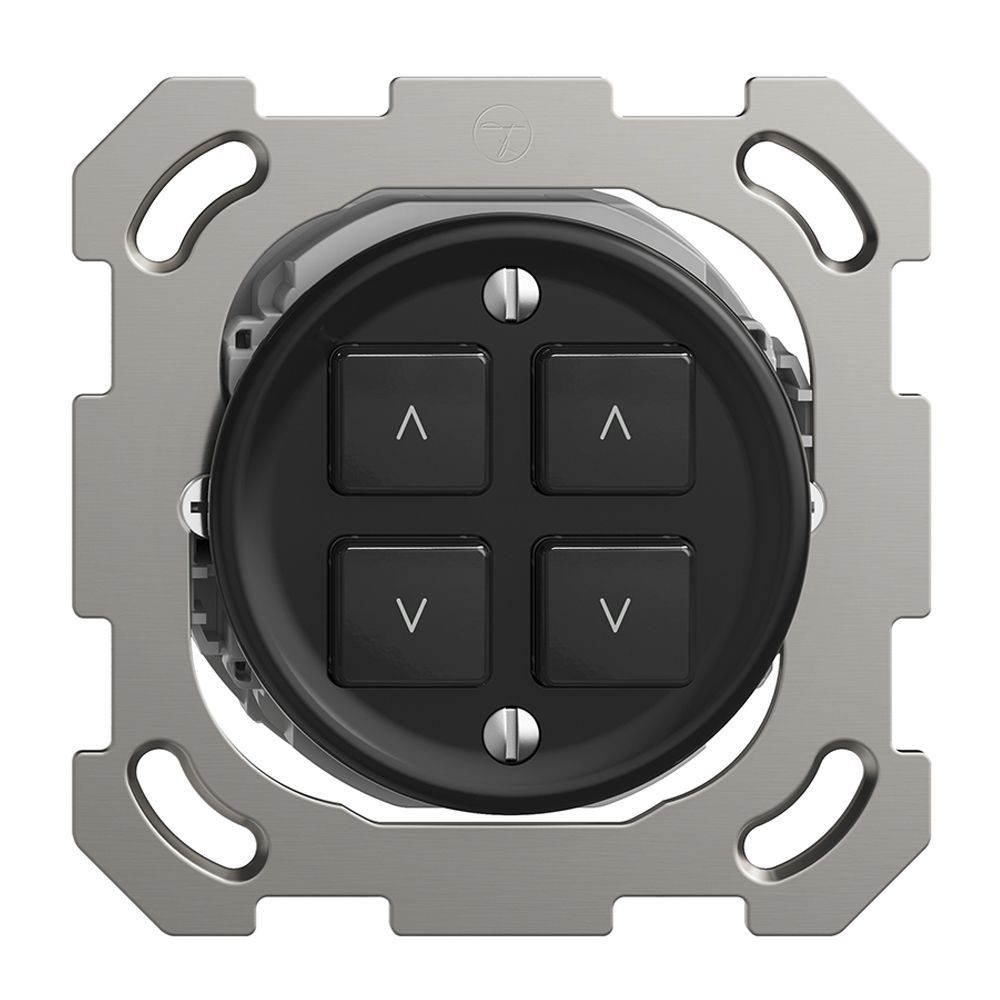 UP-Storenschalter 2K/4T Sdue Wiser schwarz