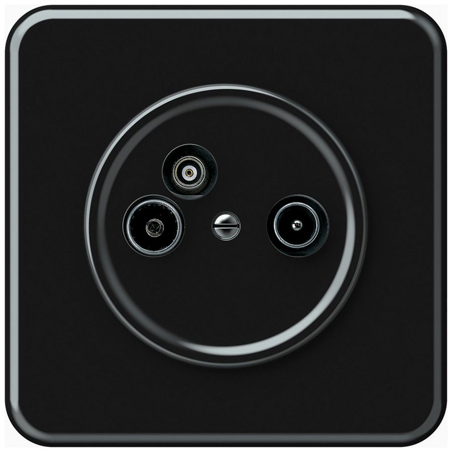 UP-Antennendose TV-R-Daten origin Durchgangsdose 11dB 5dB schwarz