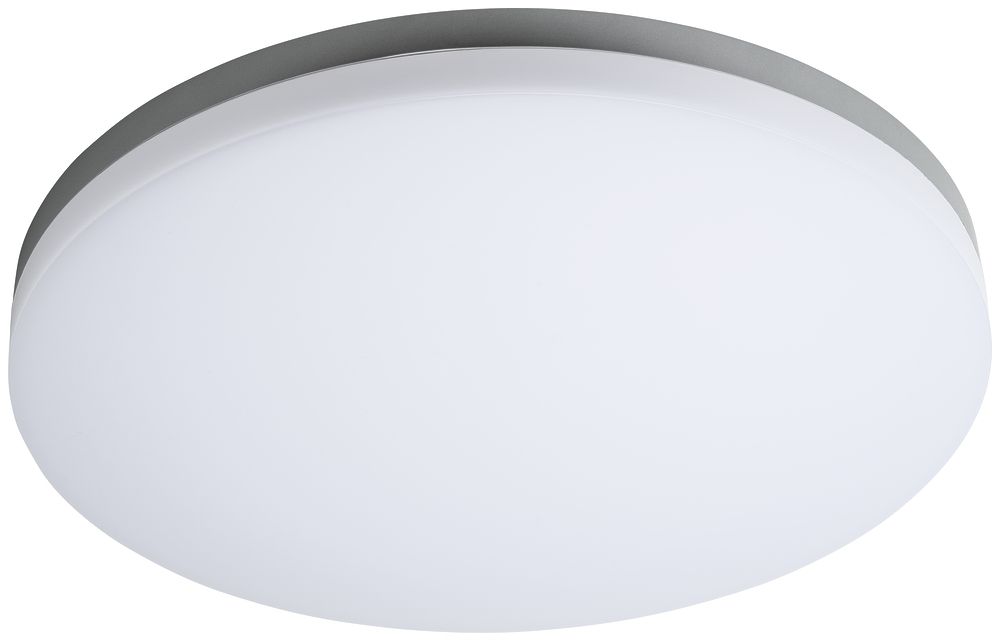 LED-Decken-/Wandleuchte SLICE CIRCLE4 29/38W 3000/4000K 4200lm IP20 DALI silber