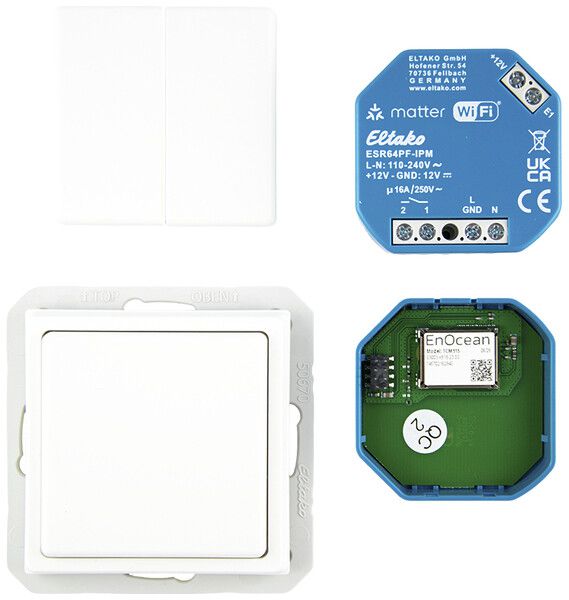 EB-RF-Schaltaktor-Set Eltako EnOcean und matter 16A 12…230V