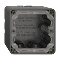 AP-Kopfzeile Feller NEVO 1×1, für N.CO-Apparat, schwarz