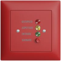 UP-Türstation für Rufleuchte I, EDIZIOdue berry