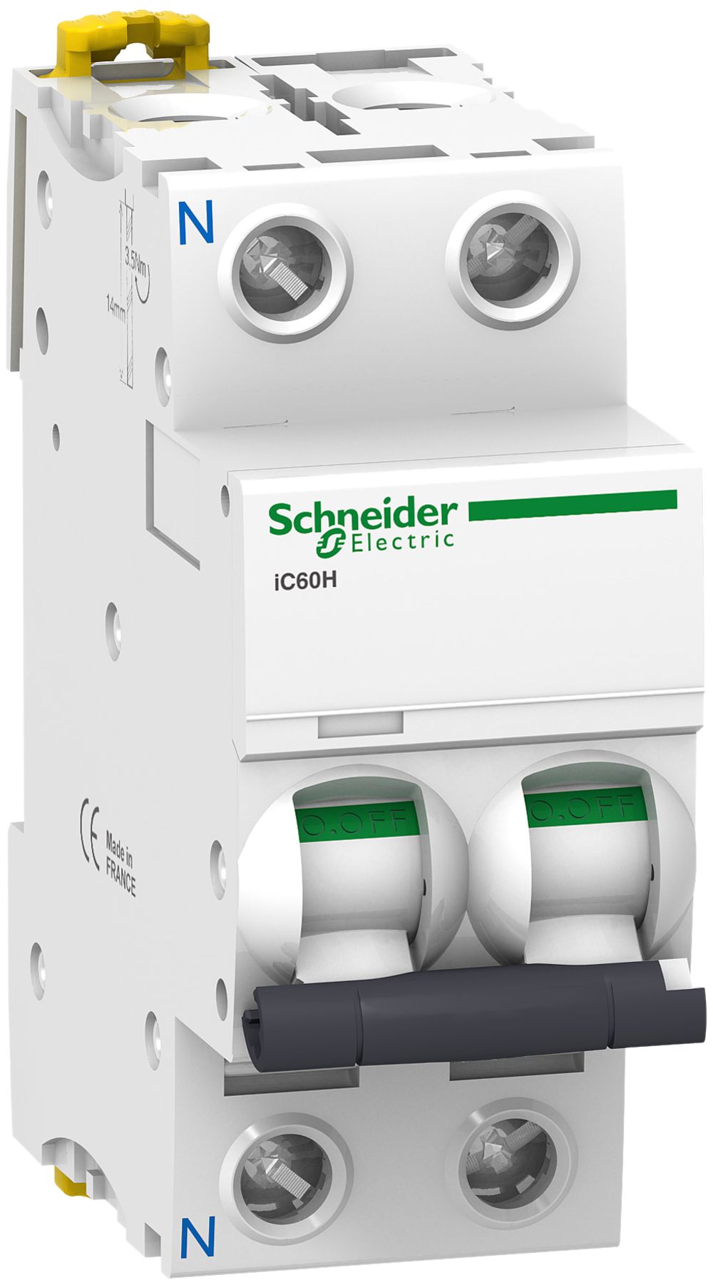 Leitungsschutzschalter Schneider Electric iC60H 1P+N 63A B
