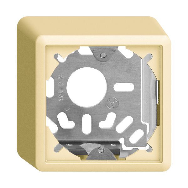 Capot avec plaque de base 54mm EDIZIOdue universel vanille