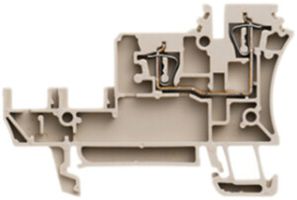 Sensor-/Aktor-Reihenklemme Weidmüller ZIA 1.5/3L-1S Zugfeder 1.5mm² beige