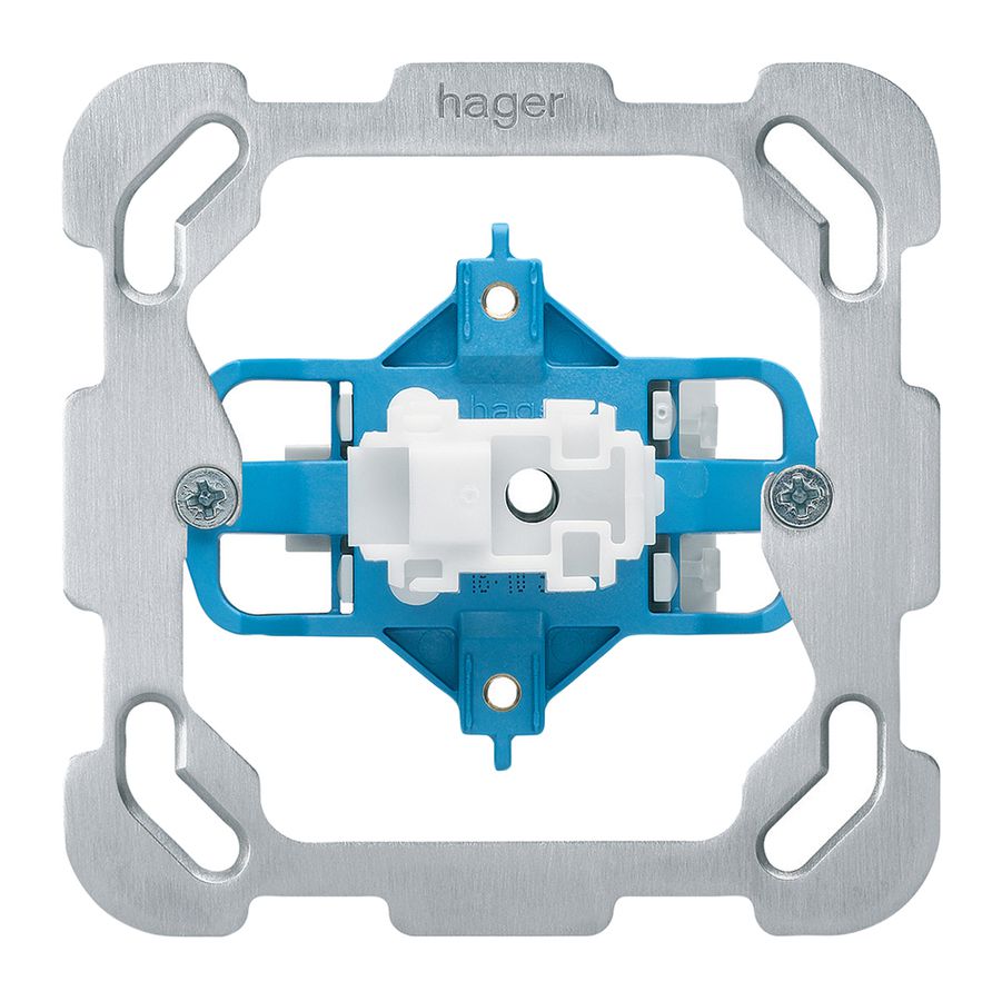 Intérieur interrupteur kallysto S6/1L avec plaque de fixation