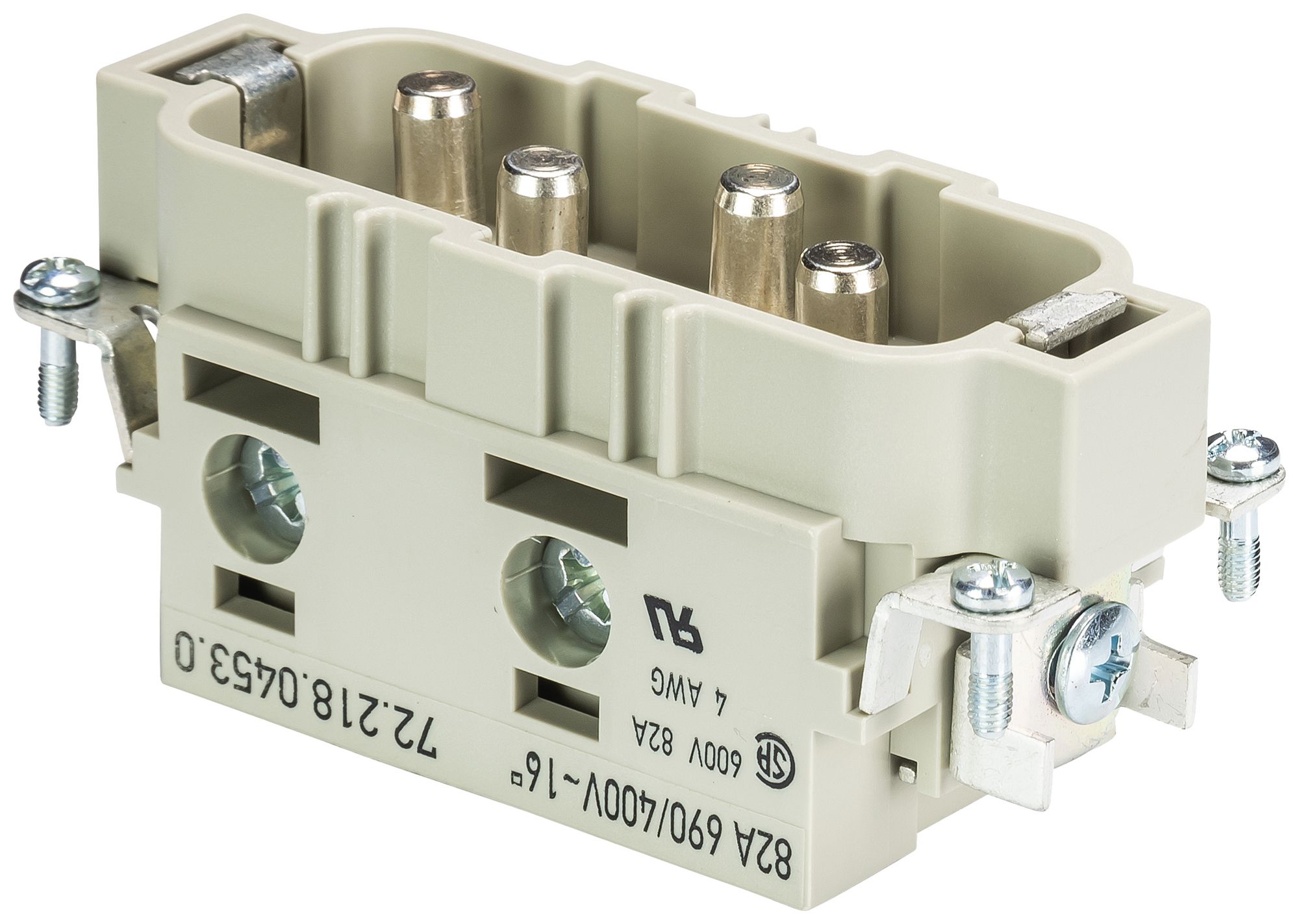 Insert pour fiche Wieland Electric revos POW STS 4P 16A 6…16mm²