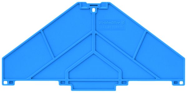 Abschlussplatte Weidmüller PAP PRV/PPV8 120×3mm blau