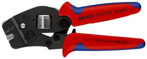 Crimpzange KNIPEX Selbsteinstellend für Aderendhülsen 190mm