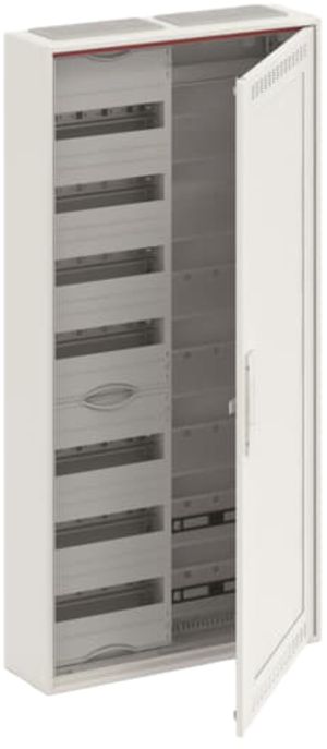 Distributore AP ABB CA 27VMW, 2-parte 7 file 84UM + media, porta-WiFi ventilata