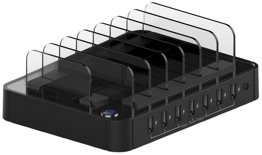 USB-Ladestation ROLINE, 7×USB-A (≤2400mA)