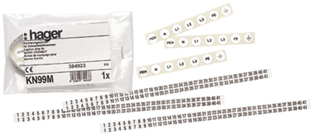 Markierungsknopf Hager zu Steckklemme QC