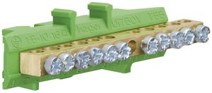 Barrette à bornes de protection Hager 5×16/6×10mm²