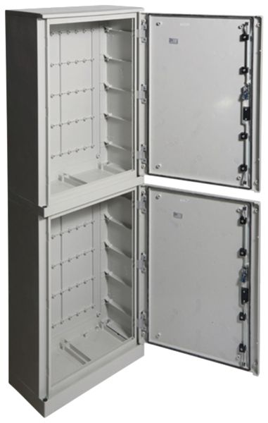 Coffret mural Hager Orion.Plus 230 modules 5+5 rangs 23UM 600×1750×300mm gr