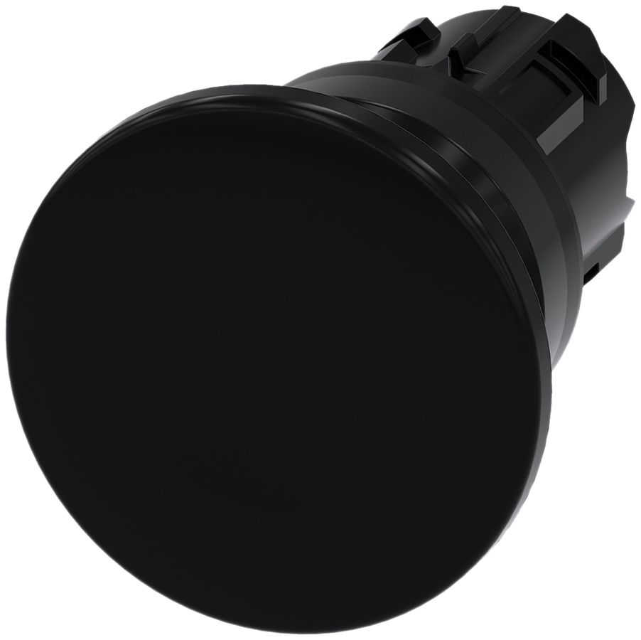 Poussoir Siemens SIRIUS ACT Ø40mm noir plastique