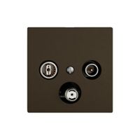 Antennendose TV-R-SAT EDIZIO.liv SNAPFIX® DB52 Stichdose br