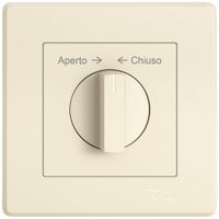 UP-Montageset EDIZIO.liv SNAPFIX® f.Schwenktaster m.Griff Aperto → ← Chiuso cr