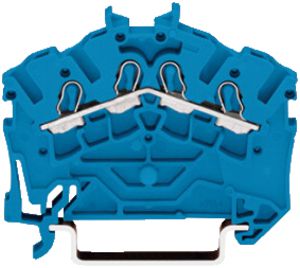 Borne de passage WAGO TOPJOB S 2.5mm² 4L bleu