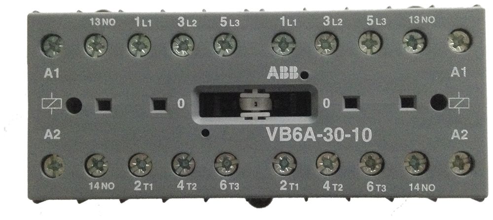 REG-Schütz ABB VB6A-30-10 230VAC Parallelanschlussschütz