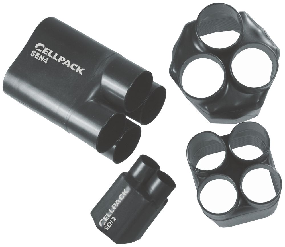 Aufteilkappe SEH 5 65…15mm schwarz