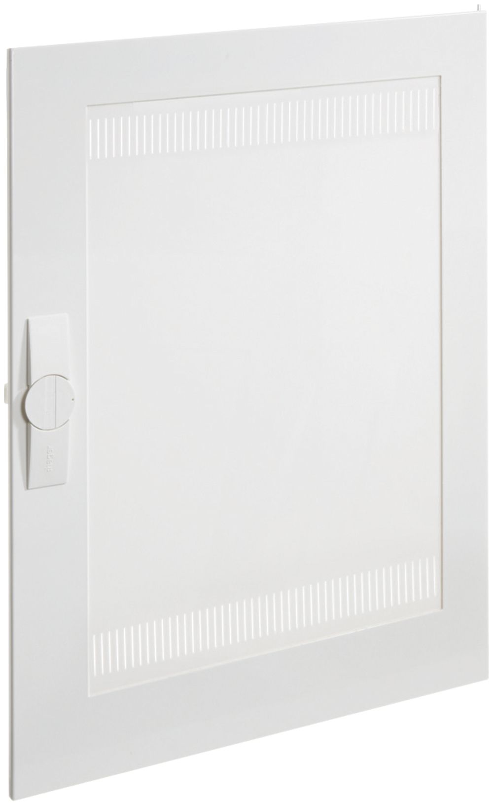 Tür rechts geschlitzt Hager univers Media 519×769×12mm IP3X weiss